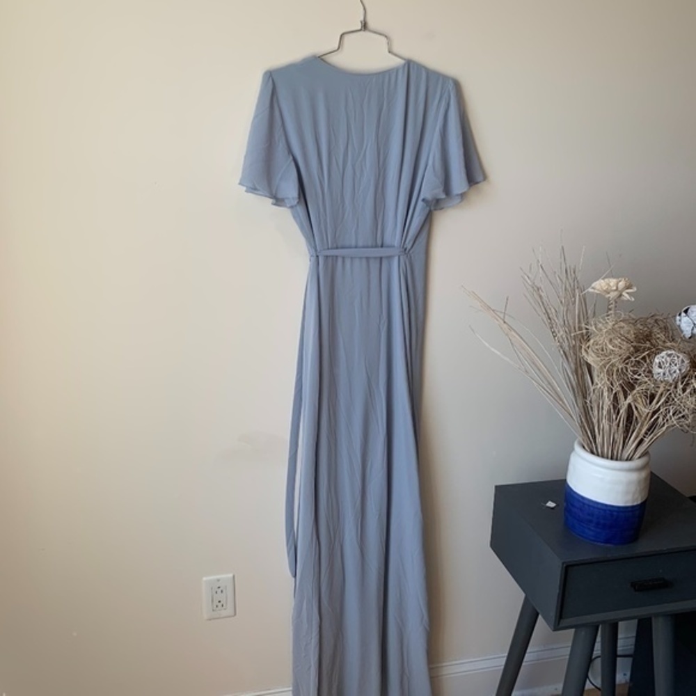 Show Me Your Mumu Noelle Flutter Wrap Dress sz S - Picture 6 of 8